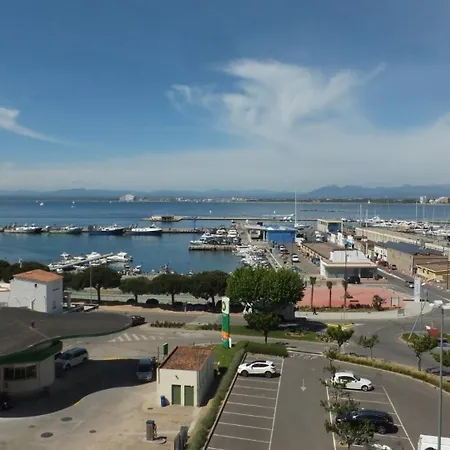 Roc Mar 2 5c - Apartamento Cerca Del Centro Y De La Playa - Terraza Con Vistas Al Mar Y Al Puerto Roses